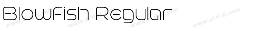 Blowfish Regular字体转换 Blowfish Regular字体转换